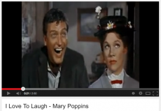 I love to laugh - Mary Poppins